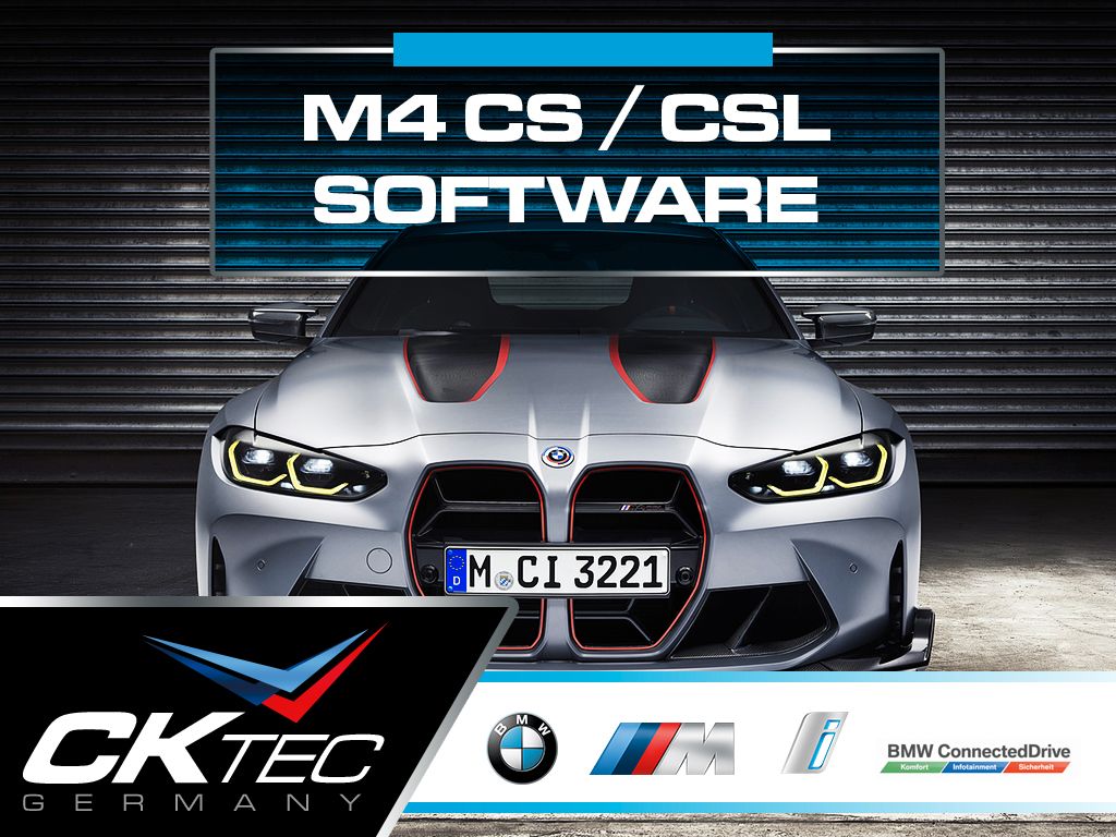 BMW CS / CSL SOFTWARE für G80 G81 G82 G83 G87 M2 M3 M4