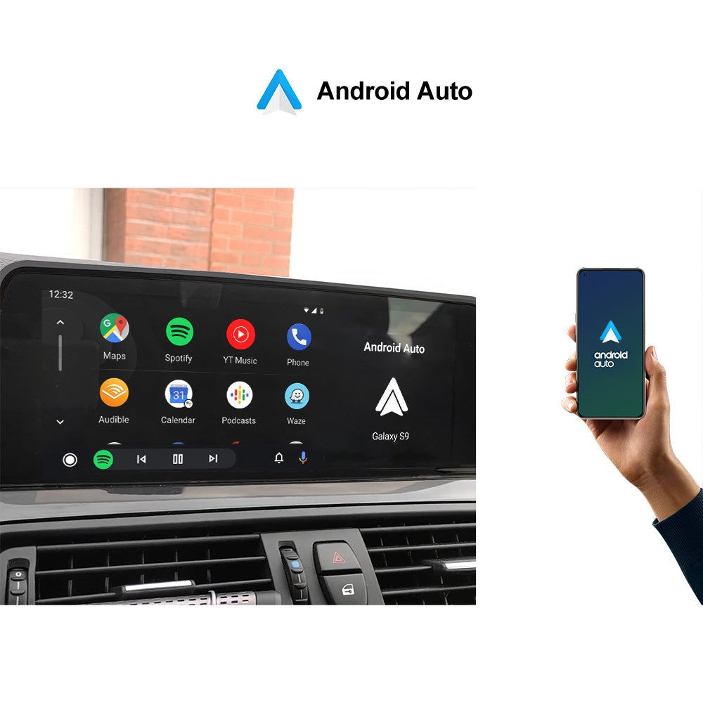 10,25 Zoll Wireless CarPlay Android Auto Auto Multimedia für BMW F10 F11 Head Unit Rückfahrkamera IOS IPhone