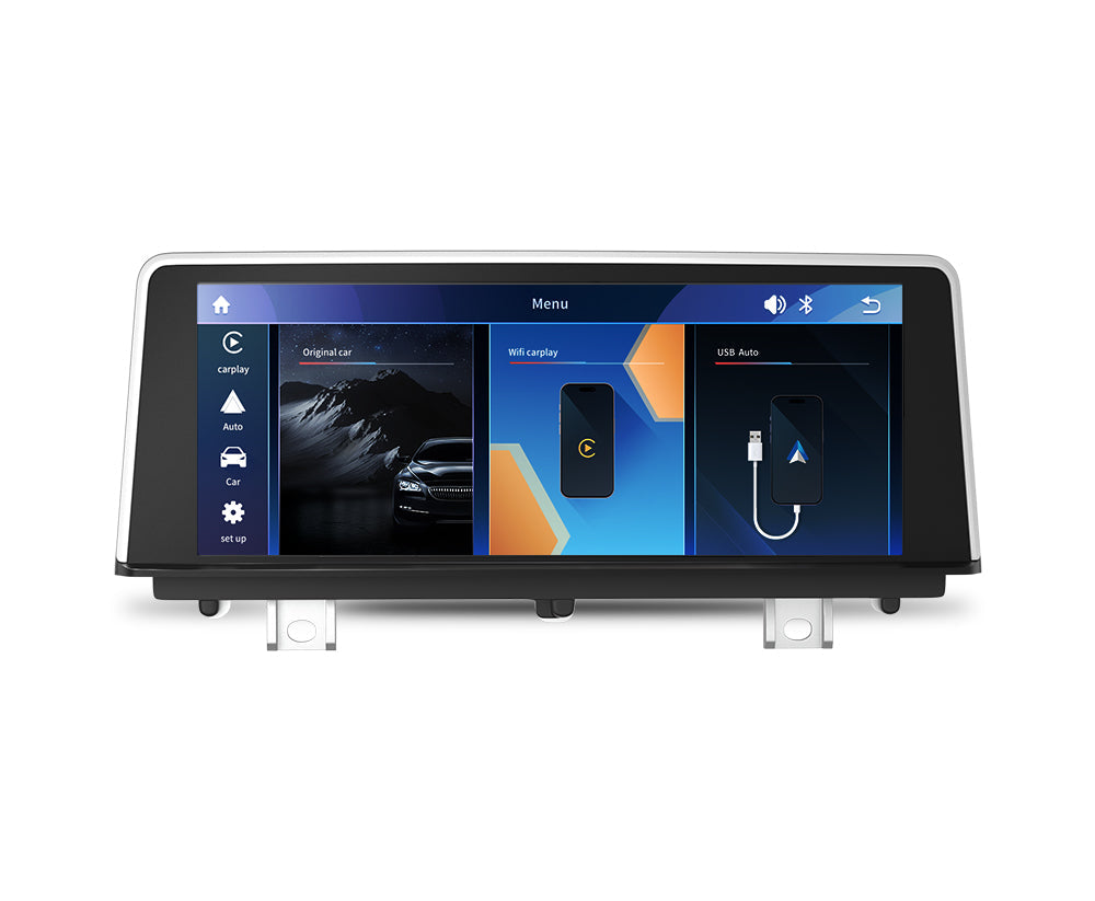 Kabelloses Apple CarPlay F20 F21 F22 Android Auto für BMW 1 2er 8,8 Zoll IPS HD-Bildschirm