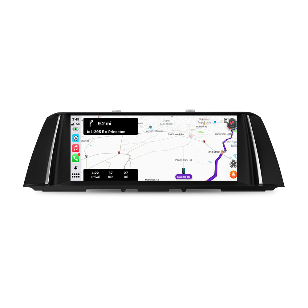 Kabelloses Apple CarPlay für BMW Series 5 F10 F11 F18 Android Auto 10,25" Bildschirm