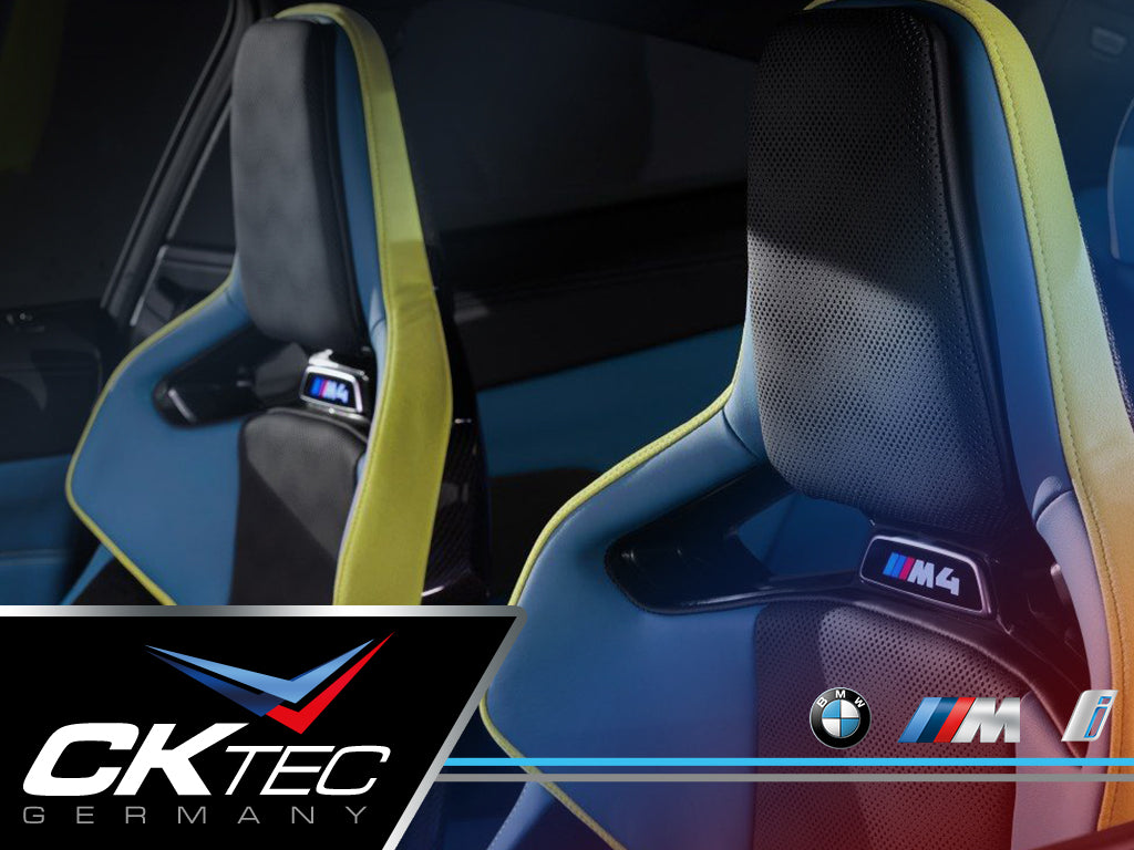 BMW - M EMBLEM / LOGO - DAUERHAFTE BELEUCHTUNG der M Logos in den Sitzen