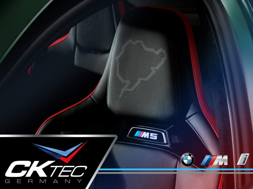 BMW - M EMBLEM / LOGO - DAUERHAFTE BELEUCHTUNG der M Logos in den Sitzen